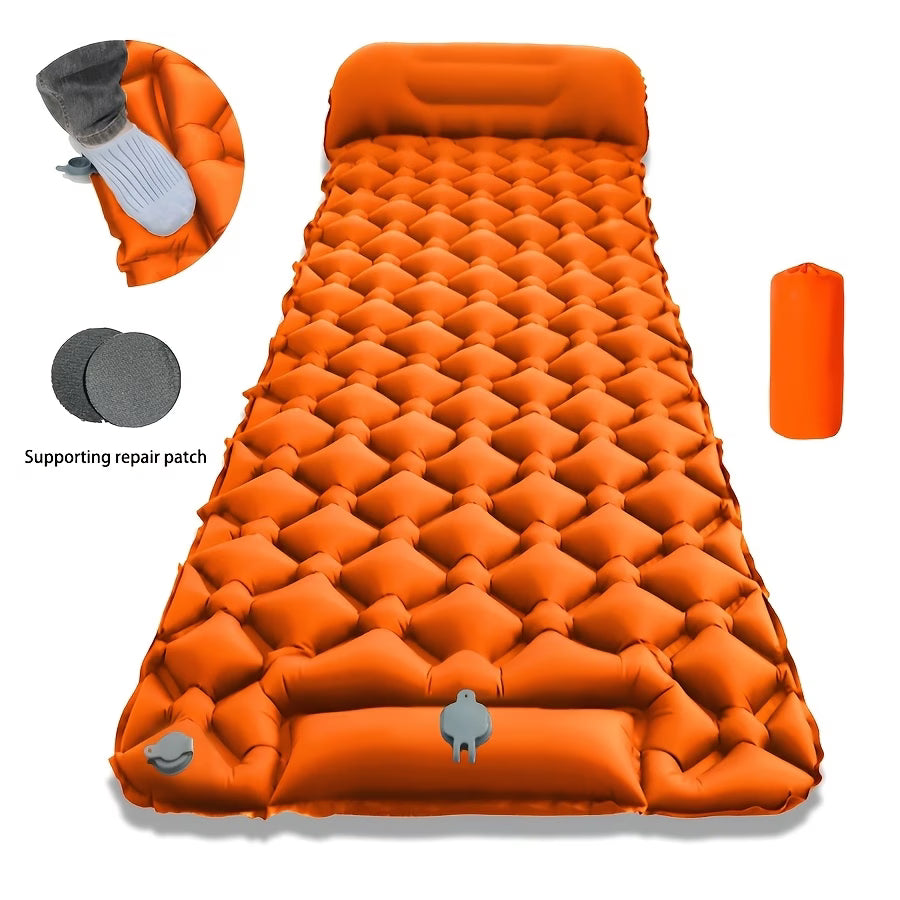 Single-Person Outdoor Inflatable Sleeping Pad