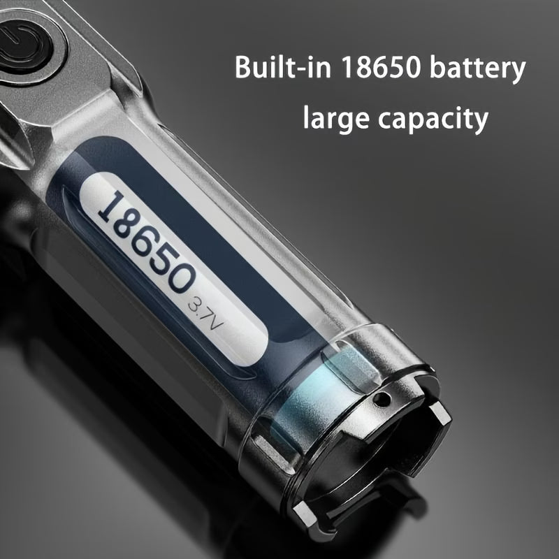 Tactical Zoom Flashlight — Focusable Beam