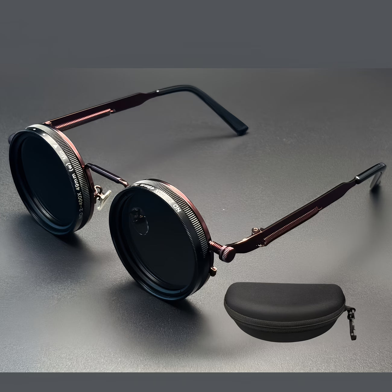 Aluminum-Magnesium Fashion Eyeglasses