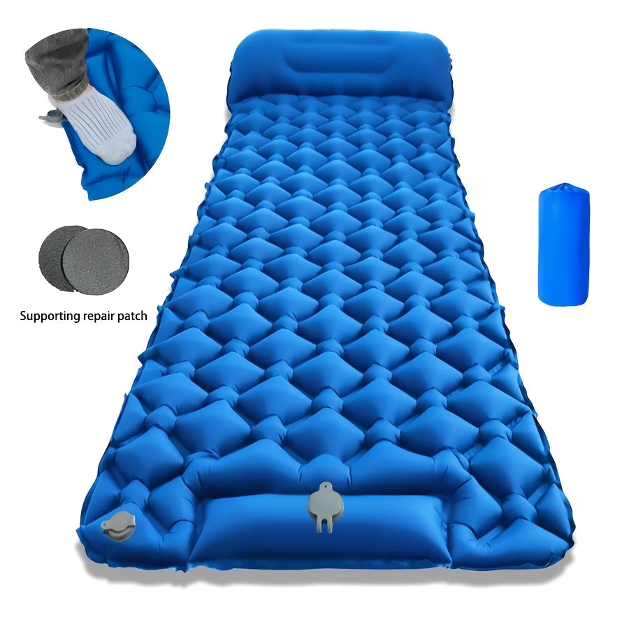 Single-Person Outdoor Inflatable Sleeping Pad