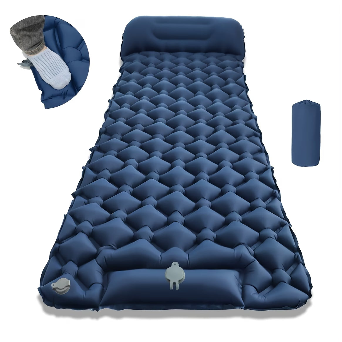 Single-Person Outdoor Inflatable Sleeping Pad