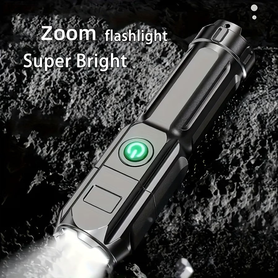Tactical Zoom Flashlight — Focusable Beam
