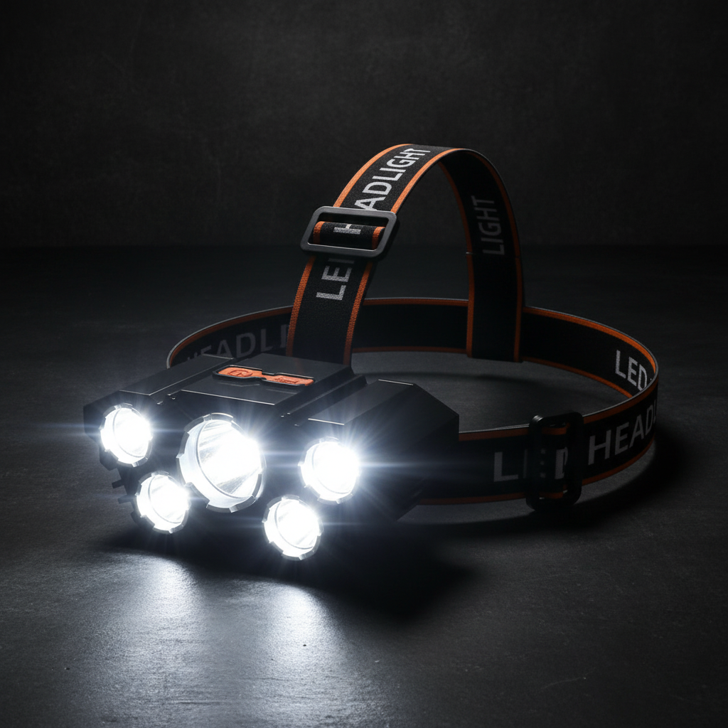 5-LED Tactical Headlamp