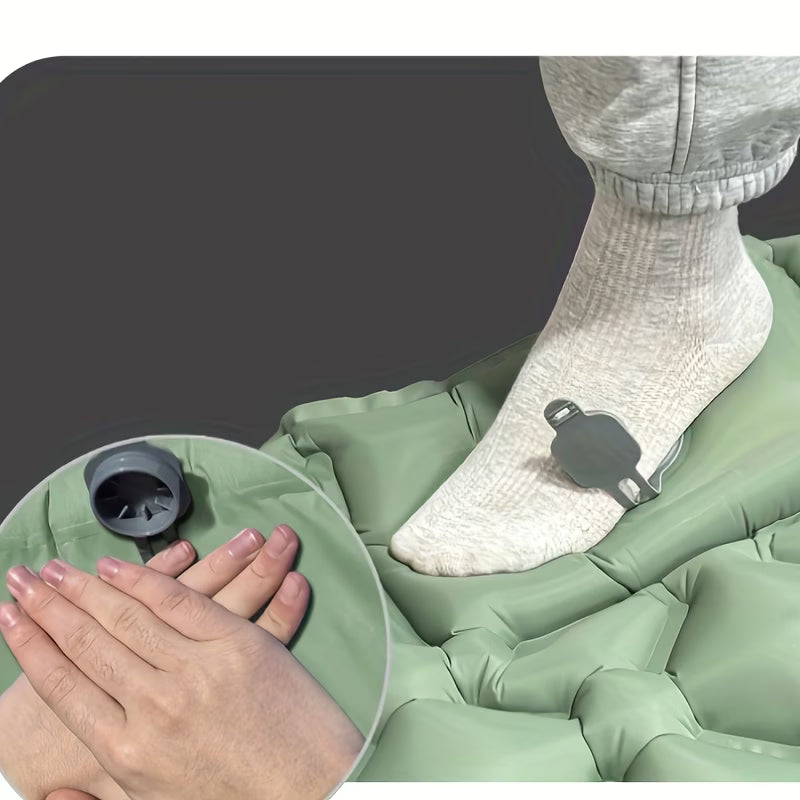 Single-Person Outdoor Inflatable Sleeping Pad