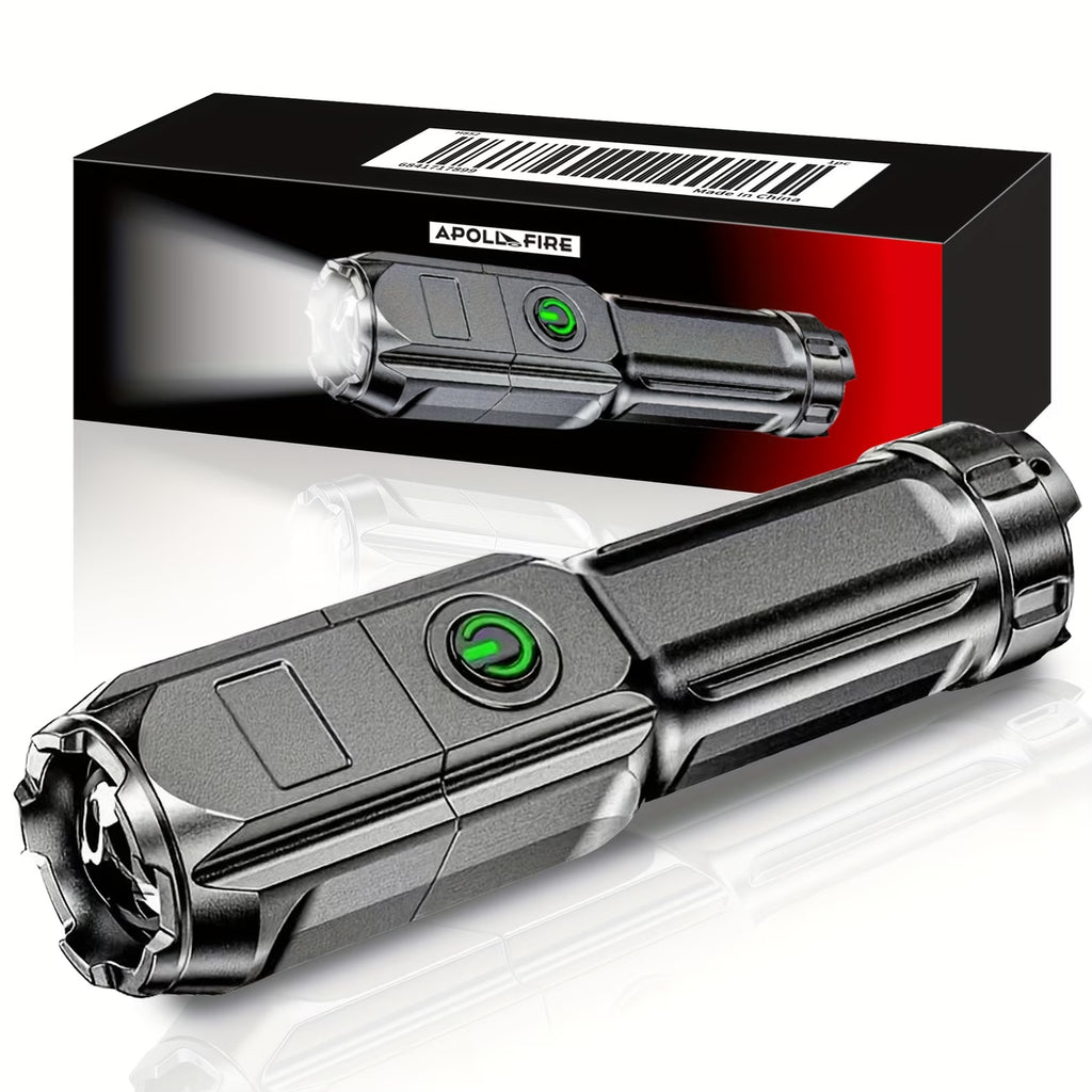 Tactical Zoom Flashlight — Focusable Beam