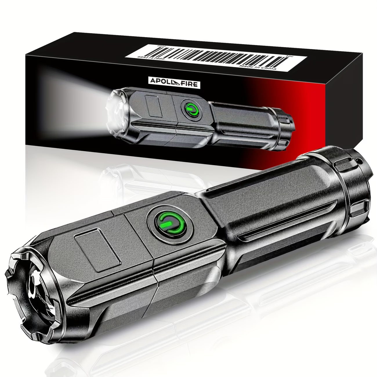 Tactical Zoom Flashlight — Focusable Beam