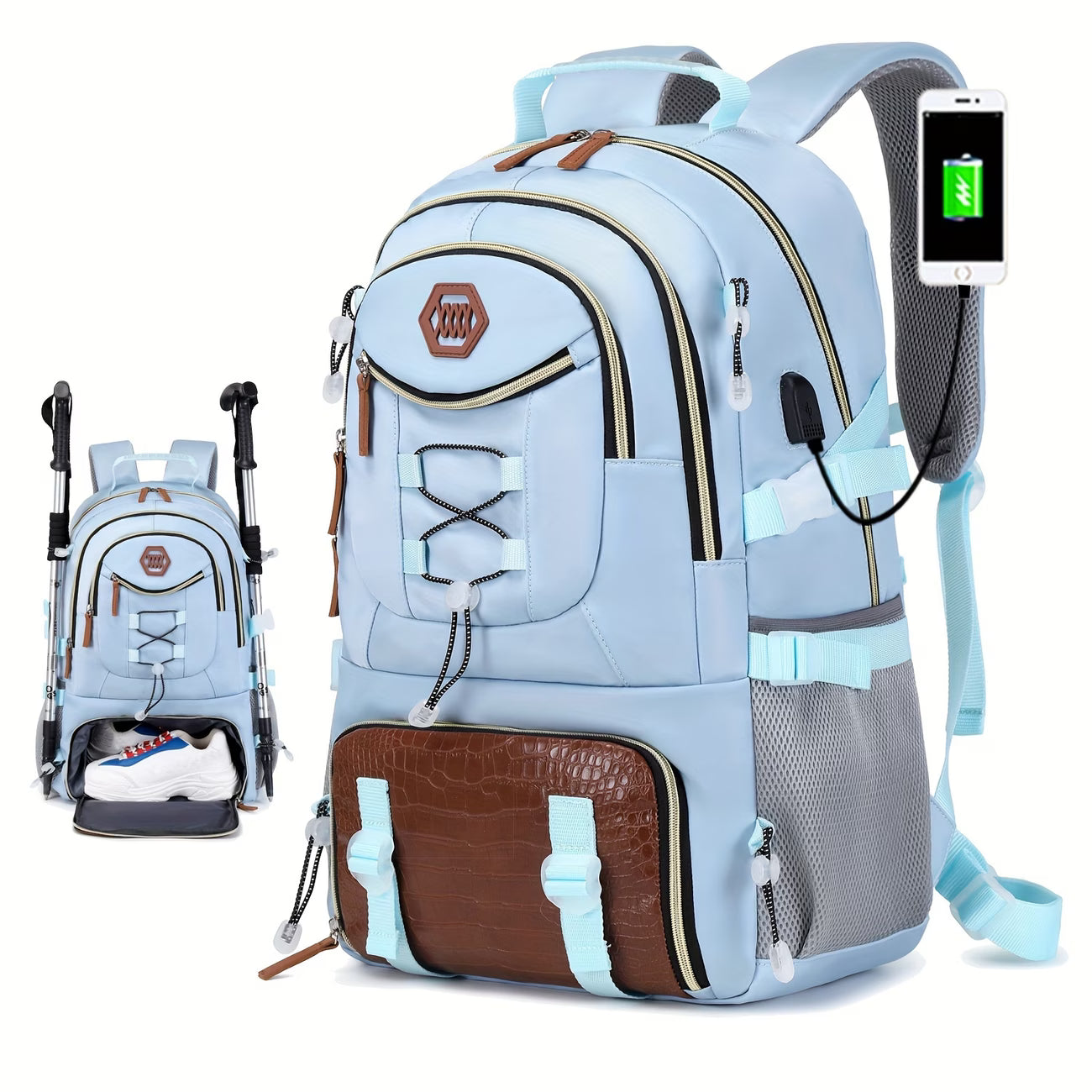 40L Hiking & Travel Backpack