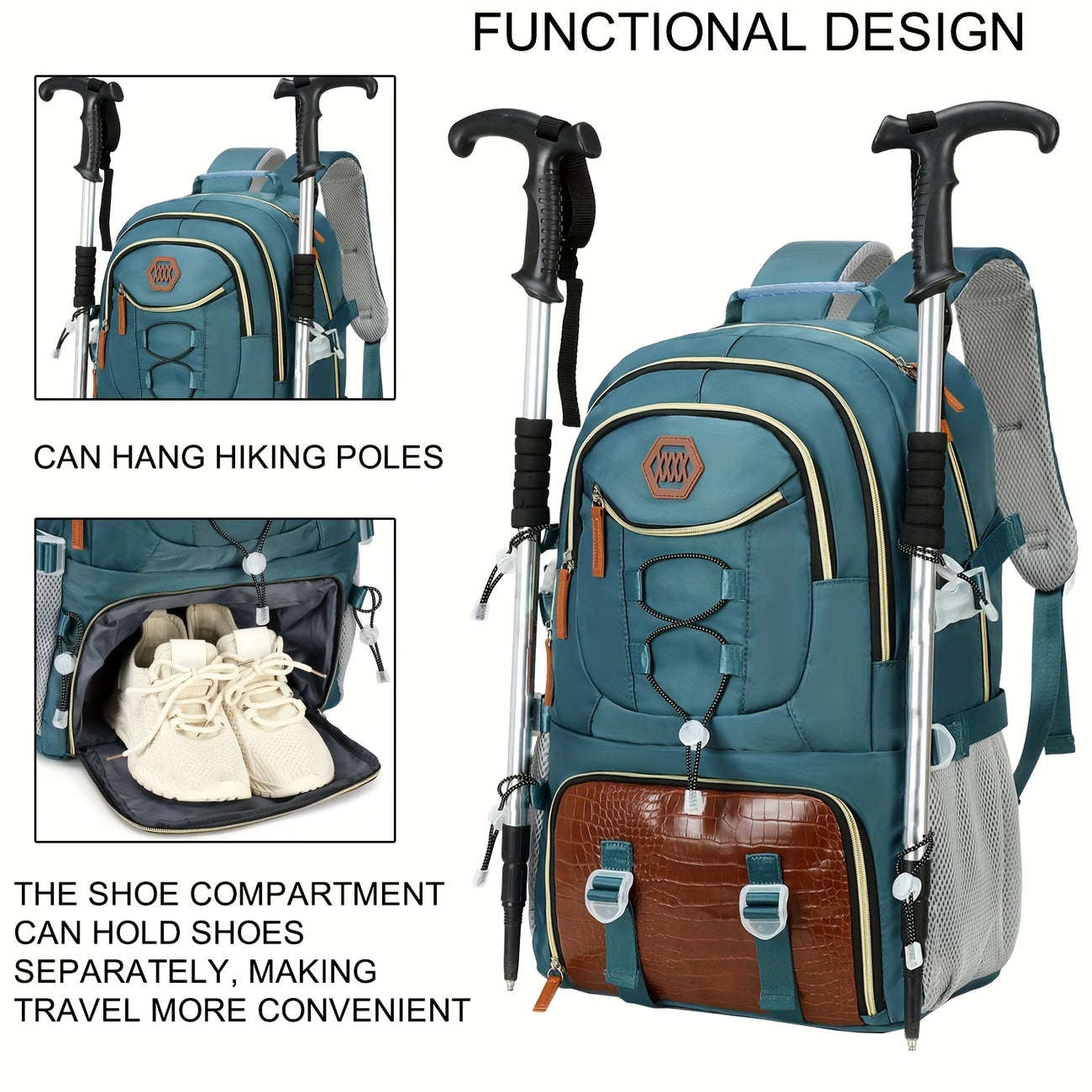 40L Hiking & Travel Backpack