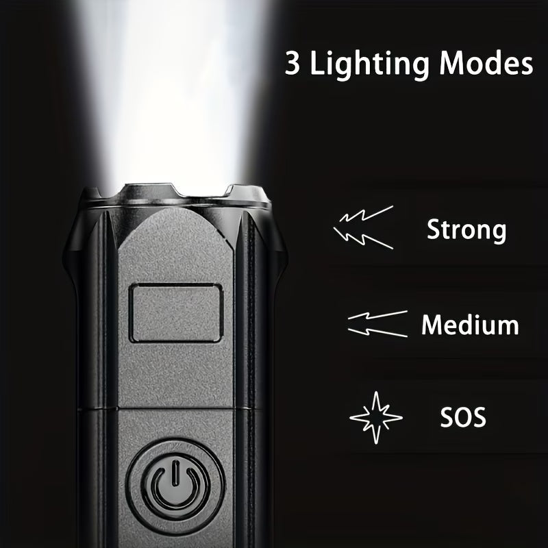 Tactical Zoom Flashlight — Focusable Beam