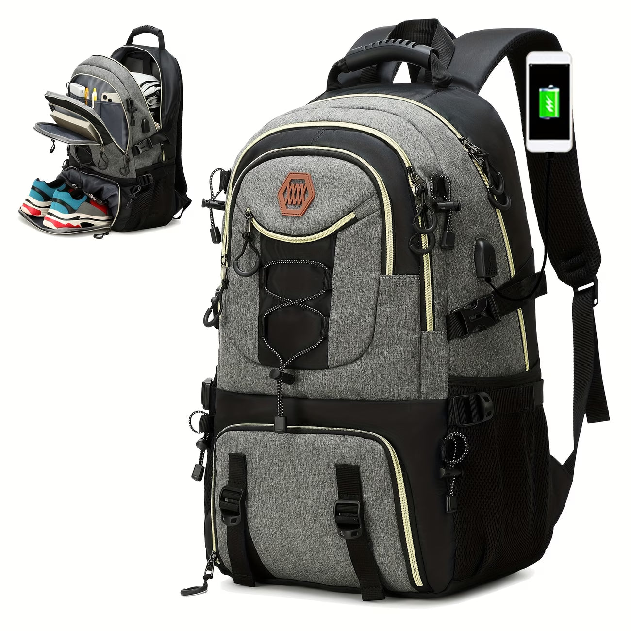 40L Hiking & Travel Backpack