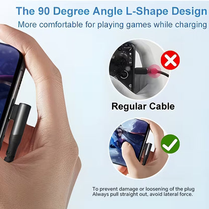 Elvior AngleCharge USB-C 100cm Cable™