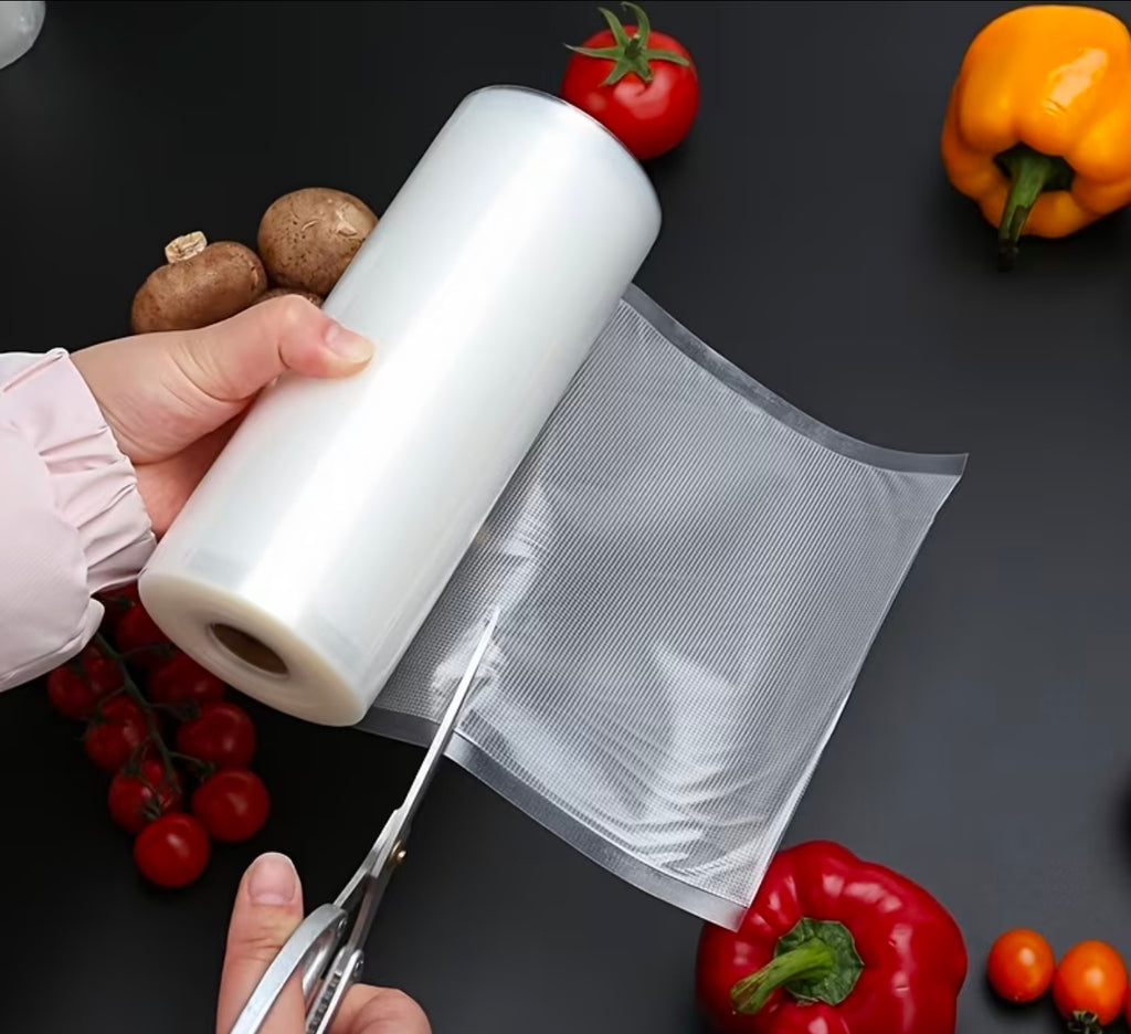 2-Pack Vacuum Sealer Storage Roll Bags, Available in 7 Sizes